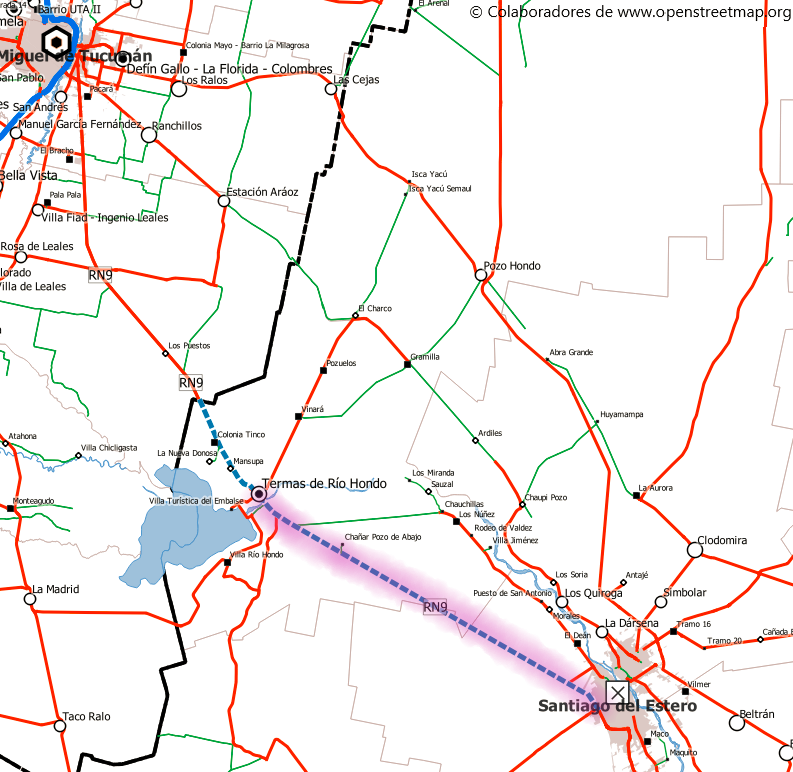 Autovía RN9 Santiago – Termas