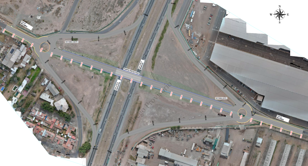 Intersección con calle Malabia.