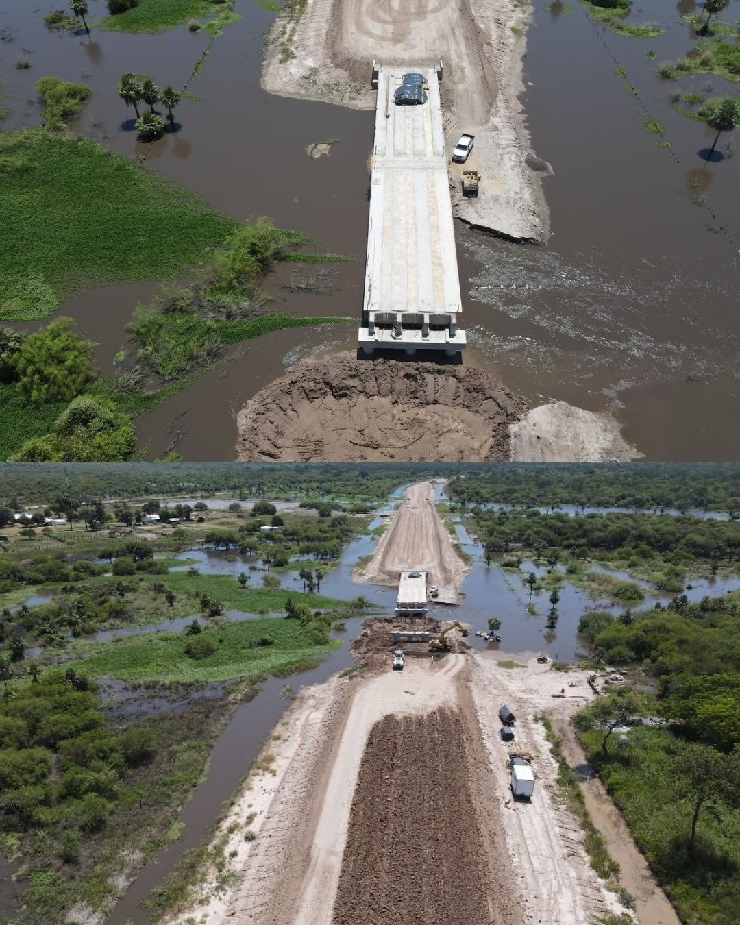 Avanza pavimentación RP13 entre Charadai y Cote Lai