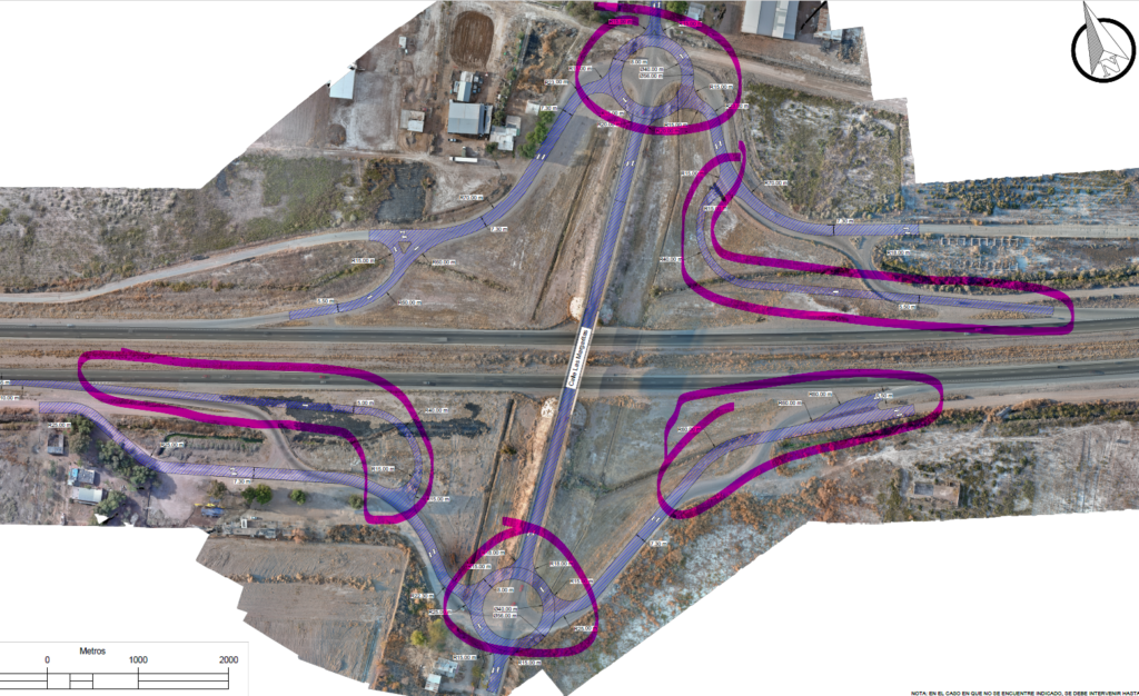 Intervención en cruce con RP33.